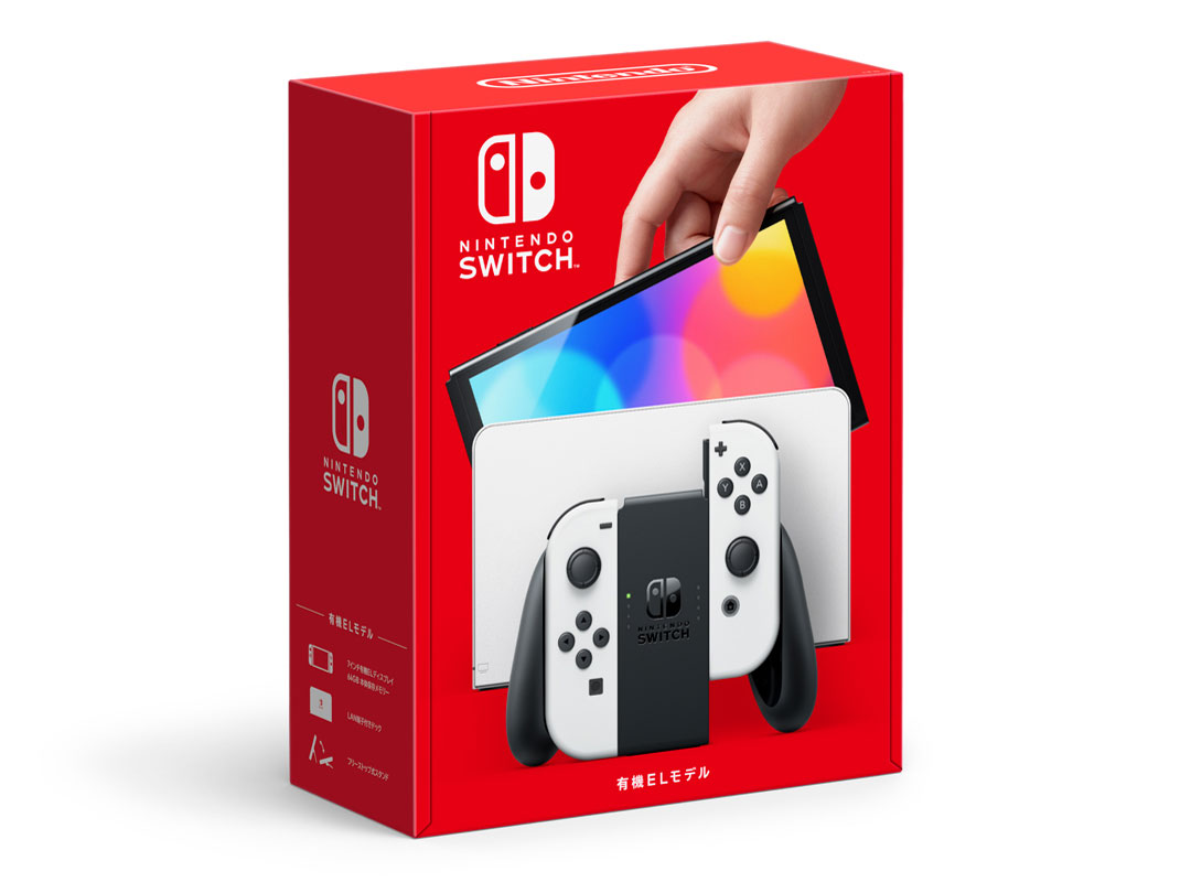 Nintendo Switch 有機ELモデル Joy-Con(L)/(R) ホワイト HEG-S-KAAAA